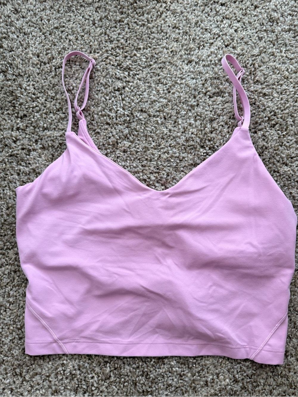 lululemon align cami tank baby pink